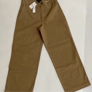 J. Crew Factory Always Vintage Khaki Pants 8 Petite